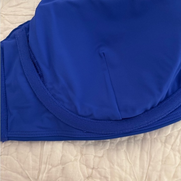 Athleta bra top square neck with underwire bikini top size 40 B/C - Picture 6 of 10